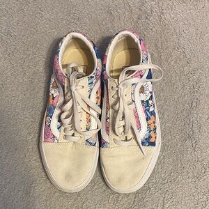 Vans Multicolor Floral Sneakers